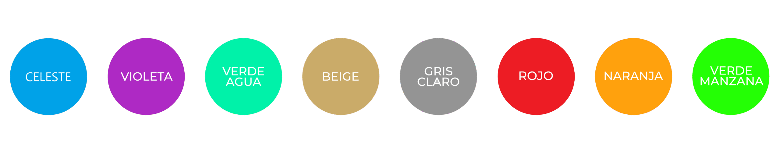 Colores de los productos rotomoldeados de Greenmolding